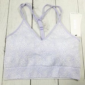 RBX Flow With It Sports Bra Women's Size Large - Lavender